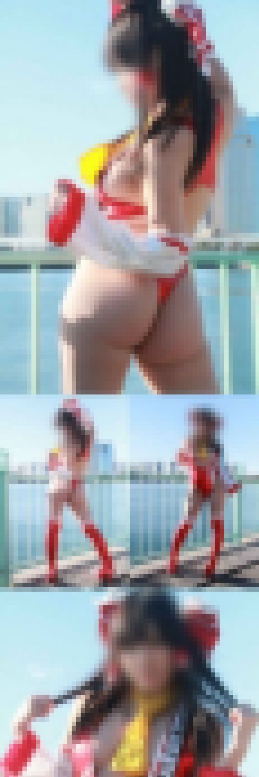 【写真】甘えん坊ルックスのお姉さんがお尻丸出しのTバックでムチムチハイレグレオタード　高画質166枚！　サンプル画像2