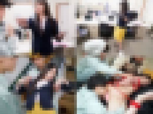 生意気にもほどがある高飛車ＯＬを徹底イラマ責め４Ｐ輪カン…アナルを指でほじくり涎とザーメン漬けでプライド崩壊【前半】　サンプル画像1