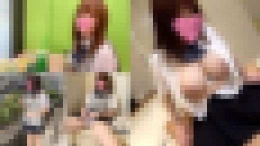 激レア【個人撮影】国宝級H乳のグレーパンツちゃん_初の大人有りのP活で中出しまで決められちゃう映像 サンプル画像1