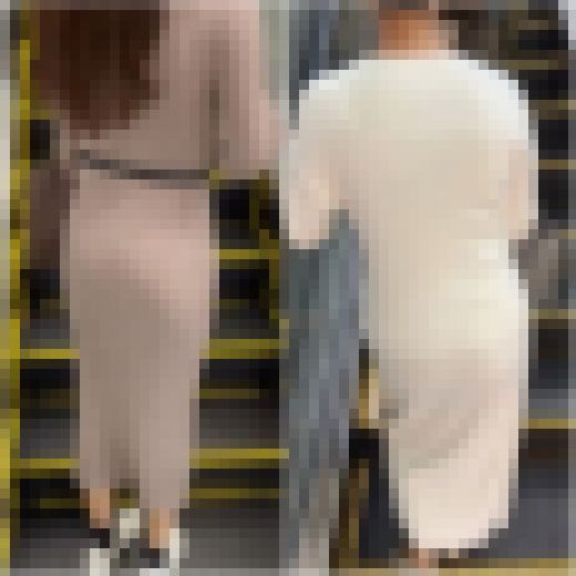 【エスカレーターでじっくり!】「美BODYと肉感BODYのモデル達(2名)」 サンプル画像2