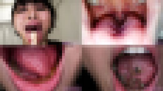 【口内フェチ】紫月ゆかりのマニアックな口内観察・口内フェチプレイ!【丸吞み】 サンプル画像1