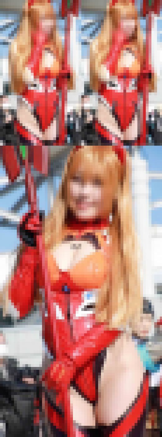 【フェチ動画】有●架純似の超美人コスプレイヤームチムチ鼠蹊部に食い込むハイレグのEVA惣流・アスカ・ラングレー サンプル画像1