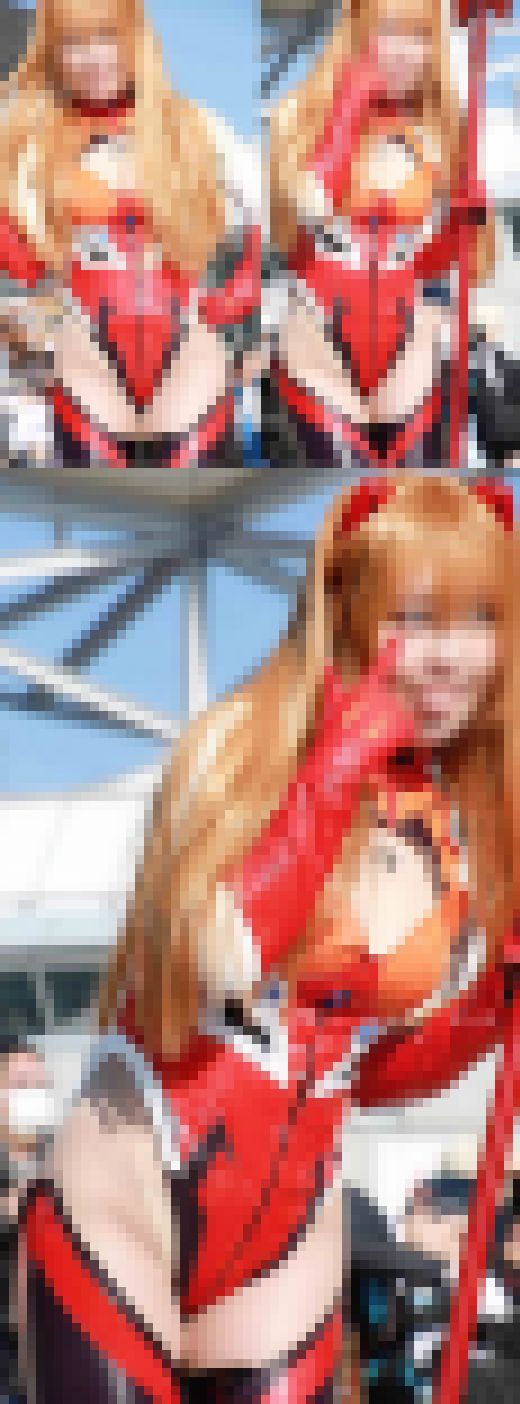 【フェチ動画】有●架純似の超美人コスプレイヤームチムチ鼠蹊部に食い込むハイレグのEVA惣流・アスカ・ラングレー サンプル画像3