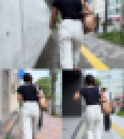 歩行記録0143「形くっきりぷりケツ女子の上質尻を味わう」(3名)　サンプル画像2