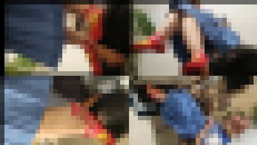 渚ちゃんの机の下で顔面両足立ちソックス編　サンプル画像2