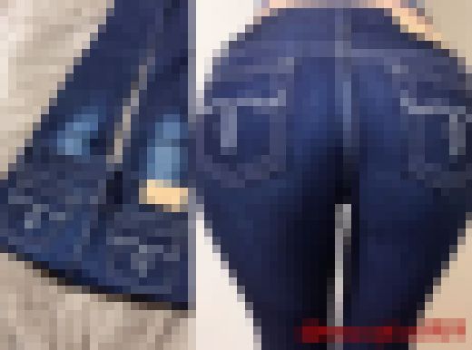 【美モデル 動画】マウジーデニム尻🩷チンポギンギンに勃起させるジーンズでエロ尻つきだし🩷　サンプル画像3