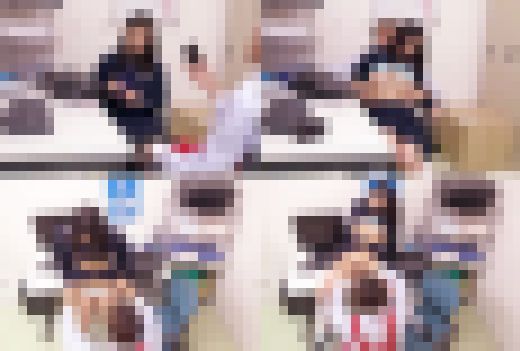悪徳店長に捕まった女子学生達が中出し性教育される6 サンプル画像1