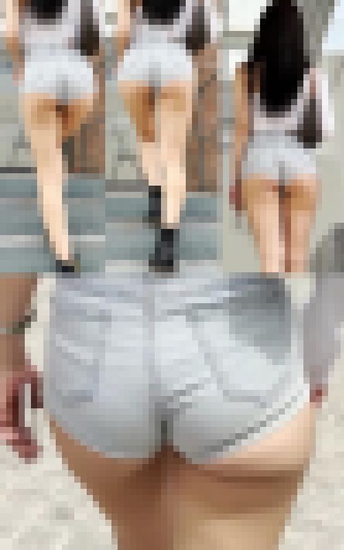 高画質 美しすぎる短パンはみ尻 階段が強烈 サンプル画像3