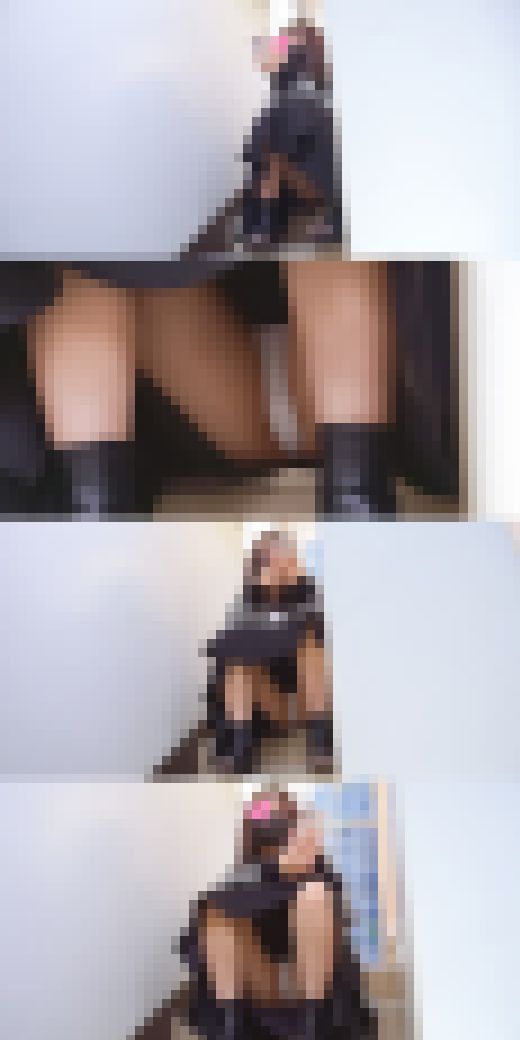 アパレル通販モデル番外編 撮影後の地雷系素人モデルが私服で階段パンチラしてたのでこっそり撮影! サンプル画像1