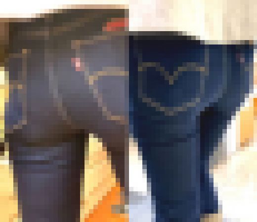 シンプルブーツの新品ブランドスキニー熟女【街中風景096】　サンプル画像3