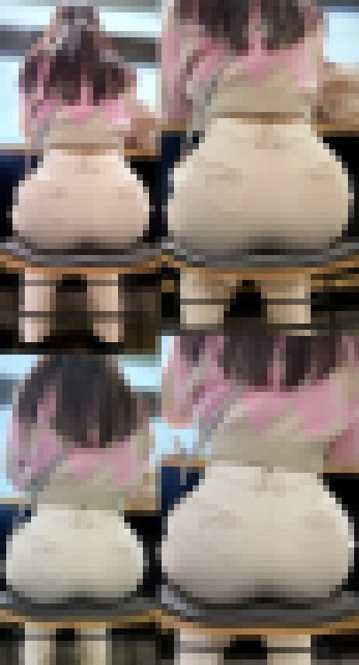 ピチピチピタパンヒップ225_ムチムチ突き出し尻をローアングルからじっくりと!!極エロ巨尻のお姉様♪ サンプル画像1