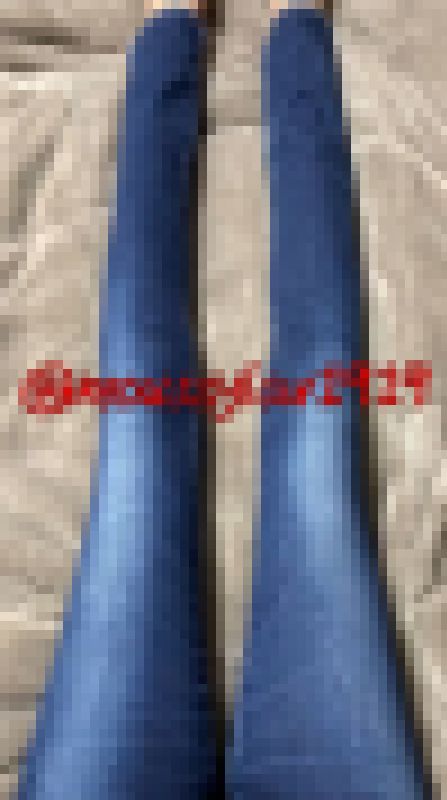 超美脚ジーンズ☆ムラムラさせるスキニーデニムのエロ脚❤️ぶっかけ用動画❤️　サンプル画像2