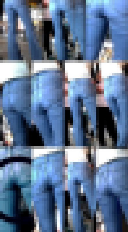SS級□丸の内のOLさんパンパンデニムがエロ過ぎます□素人ドキュメント　サンプル画像2