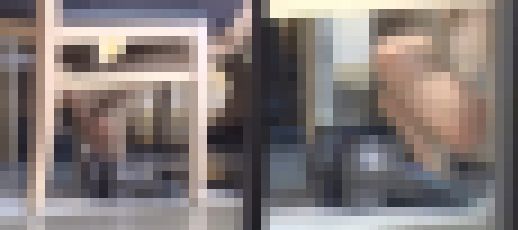 ☆動画☆ランチ中OLのパンプス脱ぎ 41(３シーン)　サンプル画像1