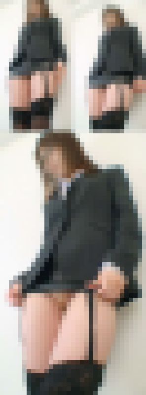 【フェチ動画】レザーのミニスカボディコンの国宝級太ももと圧倒的桃尻!166cmのセミロングの美人OL撮影^^;約16分! サンプル画像1