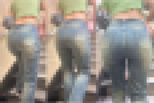 プレミアム美ボディエロ尻降臨！長身色白スタイルに王道デニムのエロケツで男を誘惑! 下品なデニム お姉さん編　サンプル画像2