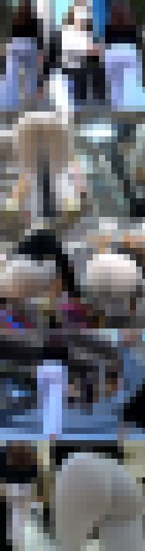 【超高画質】《本編》ケツ肉ヤバすぎ！すっ裸同然の白フレアパンツでデカ尻をブリンブリン揺らし♂の視線を独占する美人妻♪　サンプル画像1