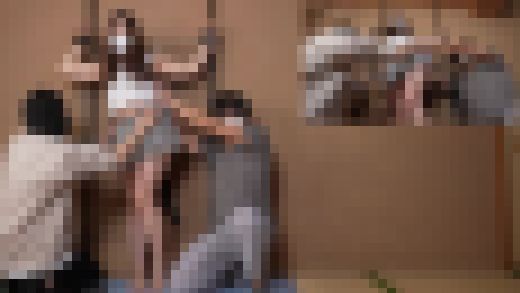 ずーーーっとフラダンスを踊ってるかのように足腰を揺らして耐えようとするデカ尻お姉さん（完全オリジナル）　サンプル画像3