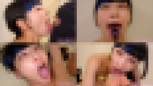【舌フェチ唾フェチ】足立めるのエロい舌・唾・口の臭い堪能コース2　サンプル画像1