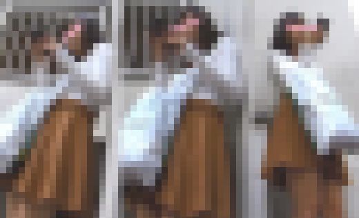 美人お姉さんのムチムチ太腿から見える白パンティ サンプル画像2