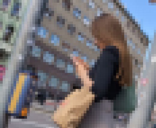 外国人尻でかくびれギャルに特攻ショット　サンプル画像2