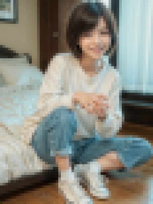 ソックス&スニーカーを履いたお姉さん Vol 11　サンプル画像2