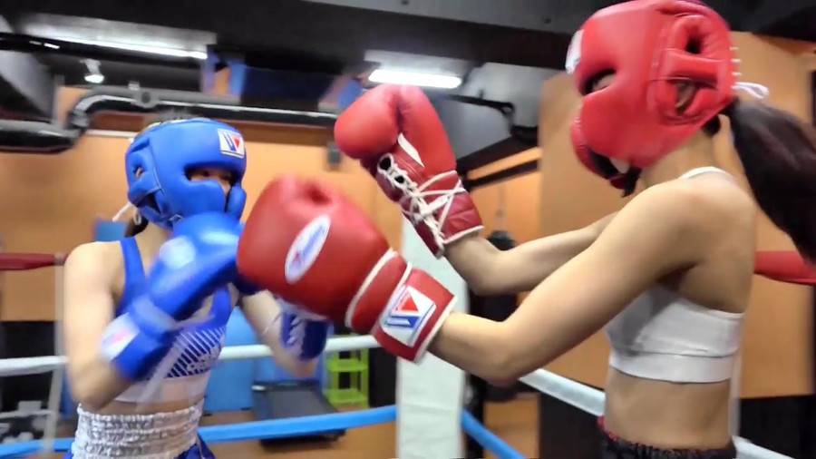 【HD】KO Angels 彩良VS優　サンプル画像07