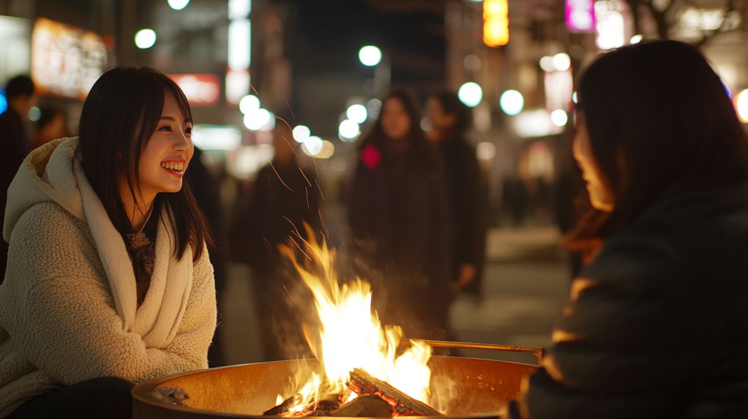 焚き火　茨城県　石岡市　2025年03月12日　焚き火　画像